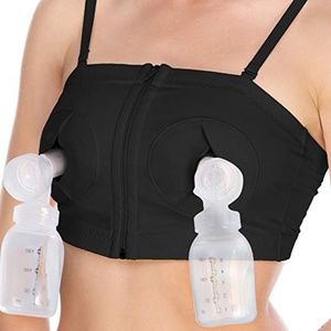 Women Hands Free Maternity Breast Feeding Pump Bra
